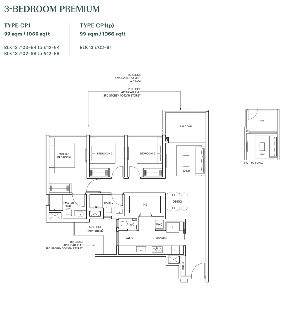 3br premium